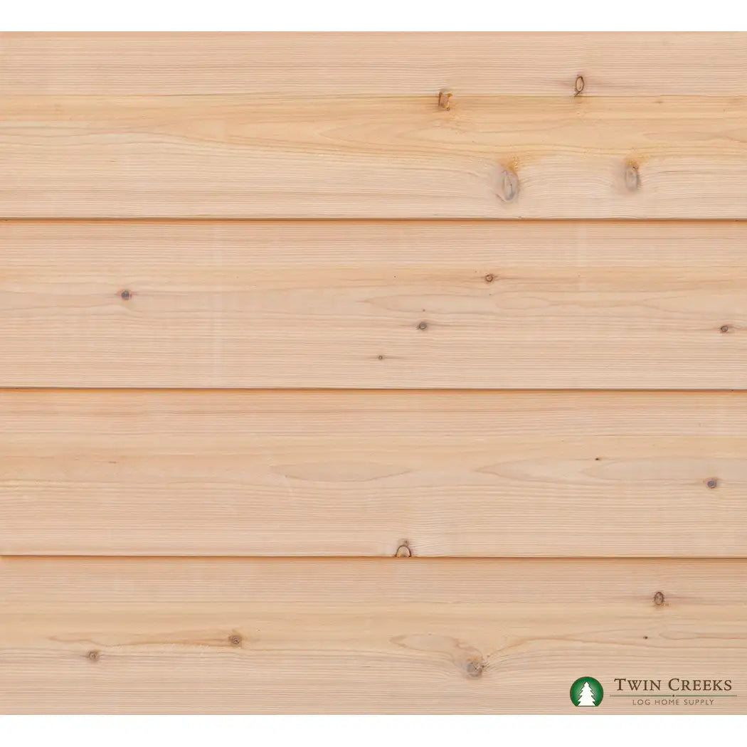 1x10 Western Red Cedar Plain Bevel Siding Installed
