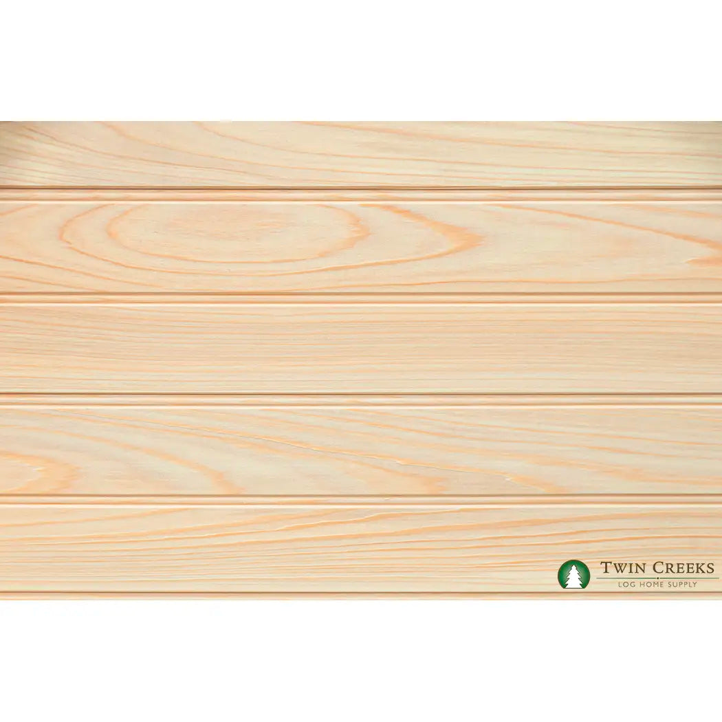 1x6 Cypress Tongue and Groove Select and Better Beaded Side - Close Profile