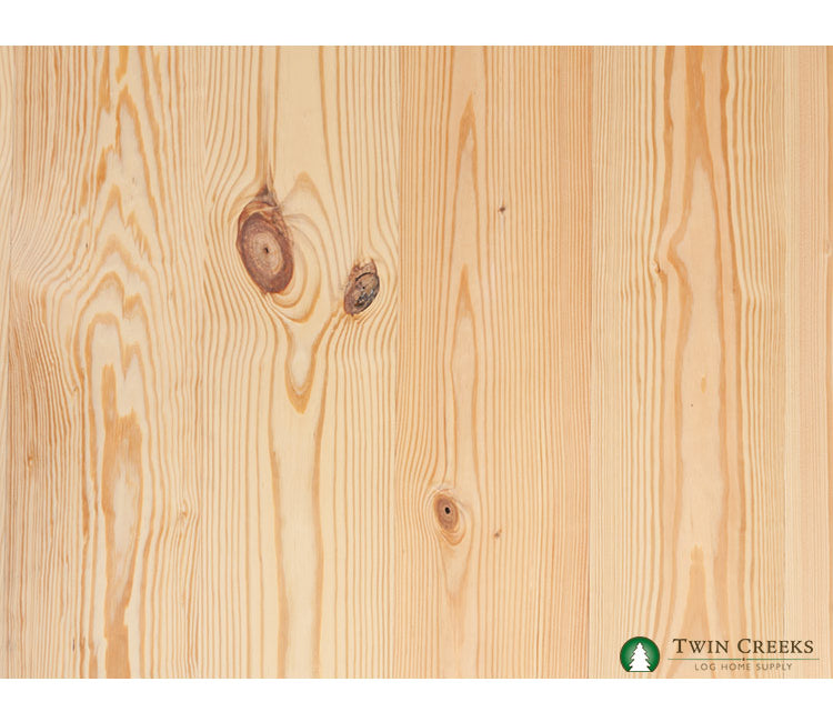 1 x 8 Southern Yellow Pine Flooring Front Close