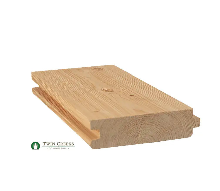 2x6 Douglas Fir Decking - Profile