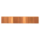 Cropped View of Cedar Valley 7" Even Butt Shingle Panel