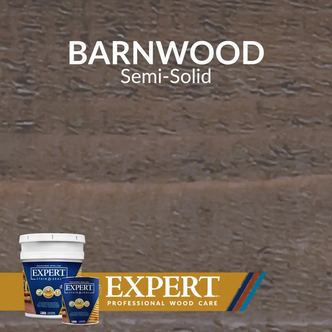 Expert Stains Semi-Solid Stain Swatch - Barnwood