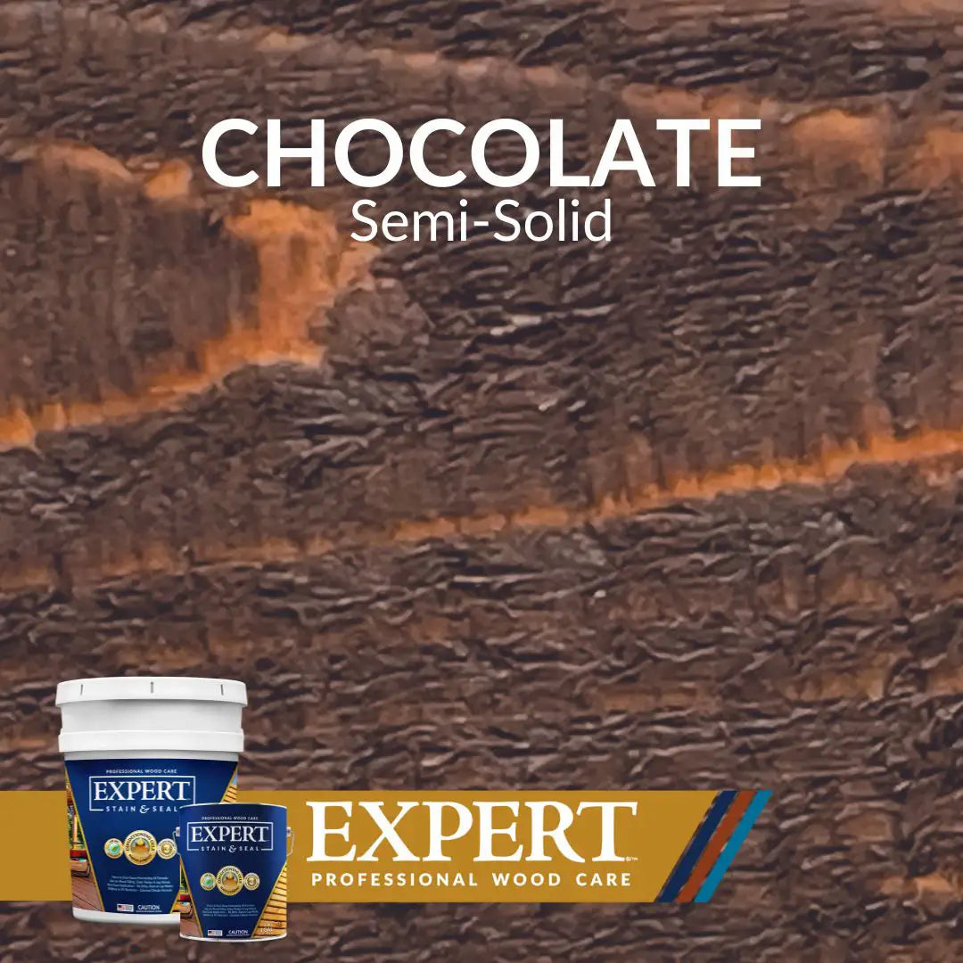 Expert Stains Semi-Solid Stain Swatch - Chocolate