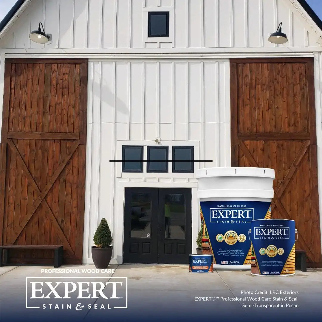 Expert Stain & Seal Fence & Deck Semi-Transparent Pecan