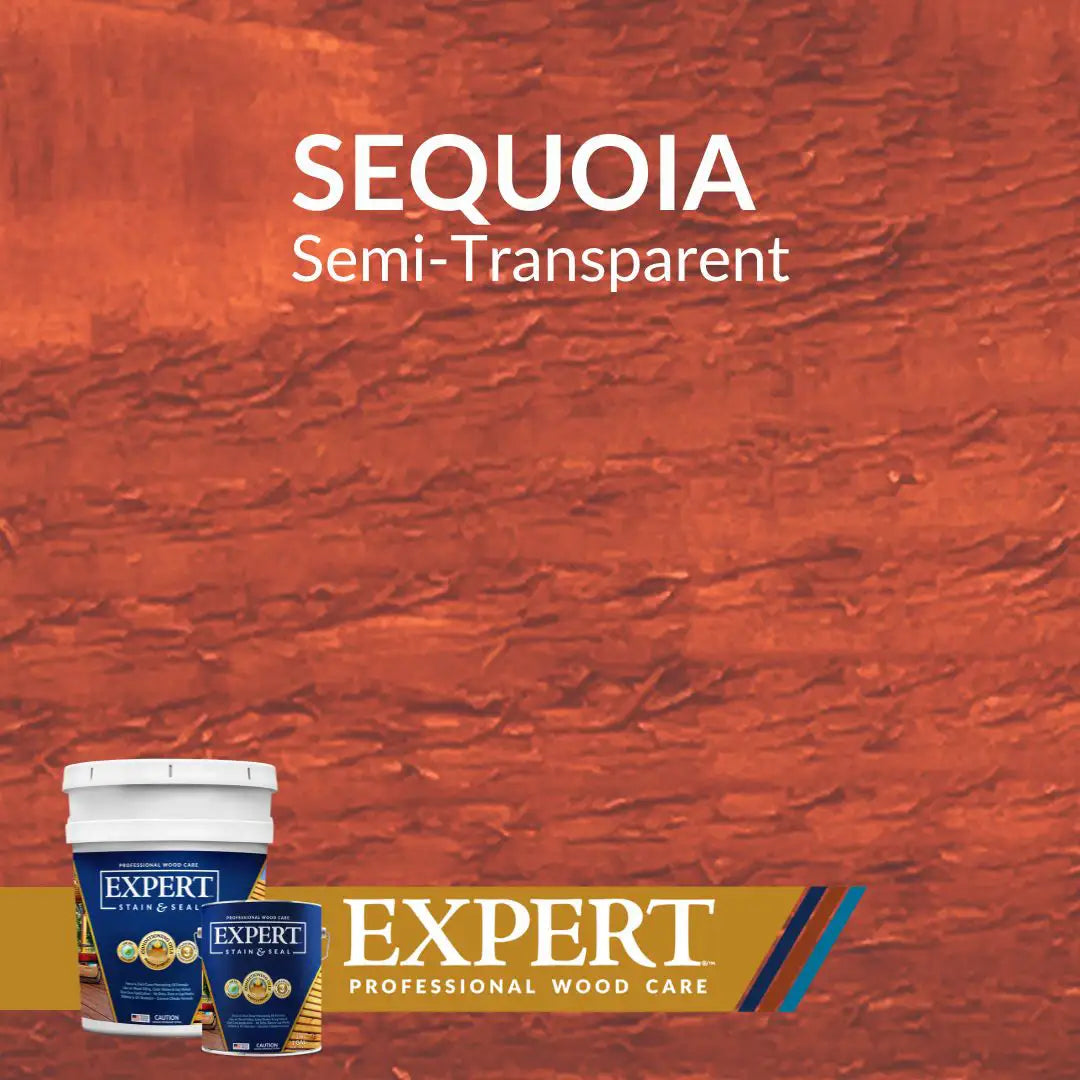 Expert Stains Semi-Transparent Stain Swatch - Sequoia