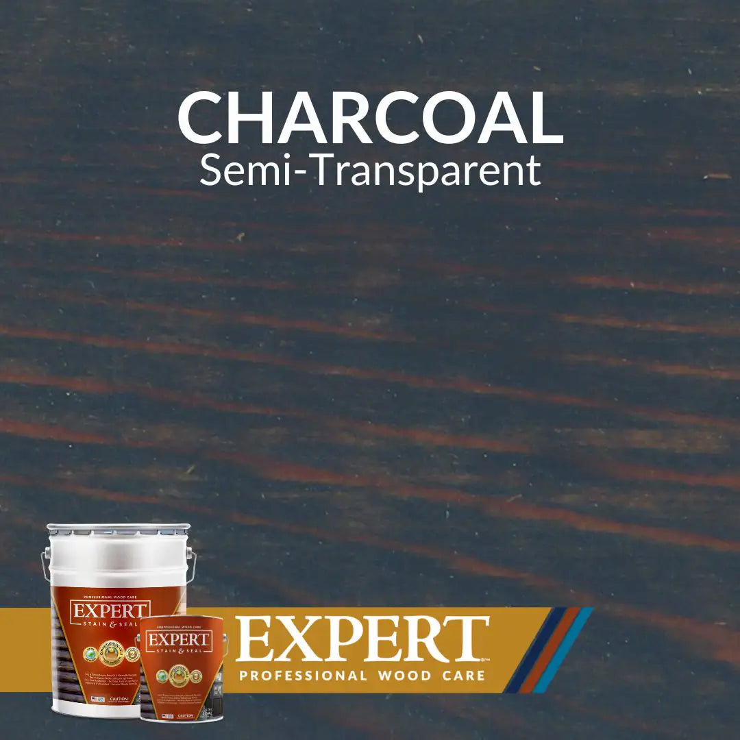Charcoal - Expert Stain and Seal Log and Timber Oil