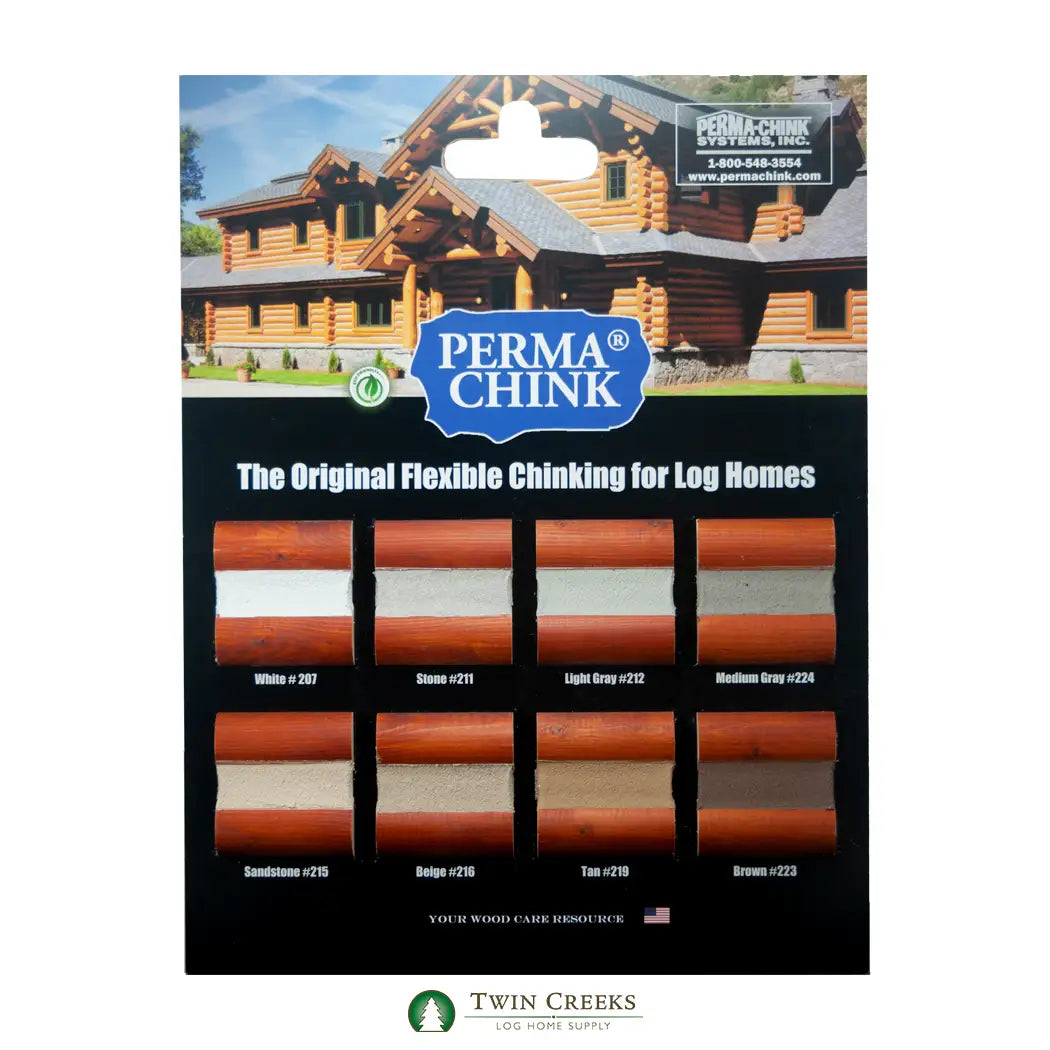 Perma Chink Chinking Color Display Board