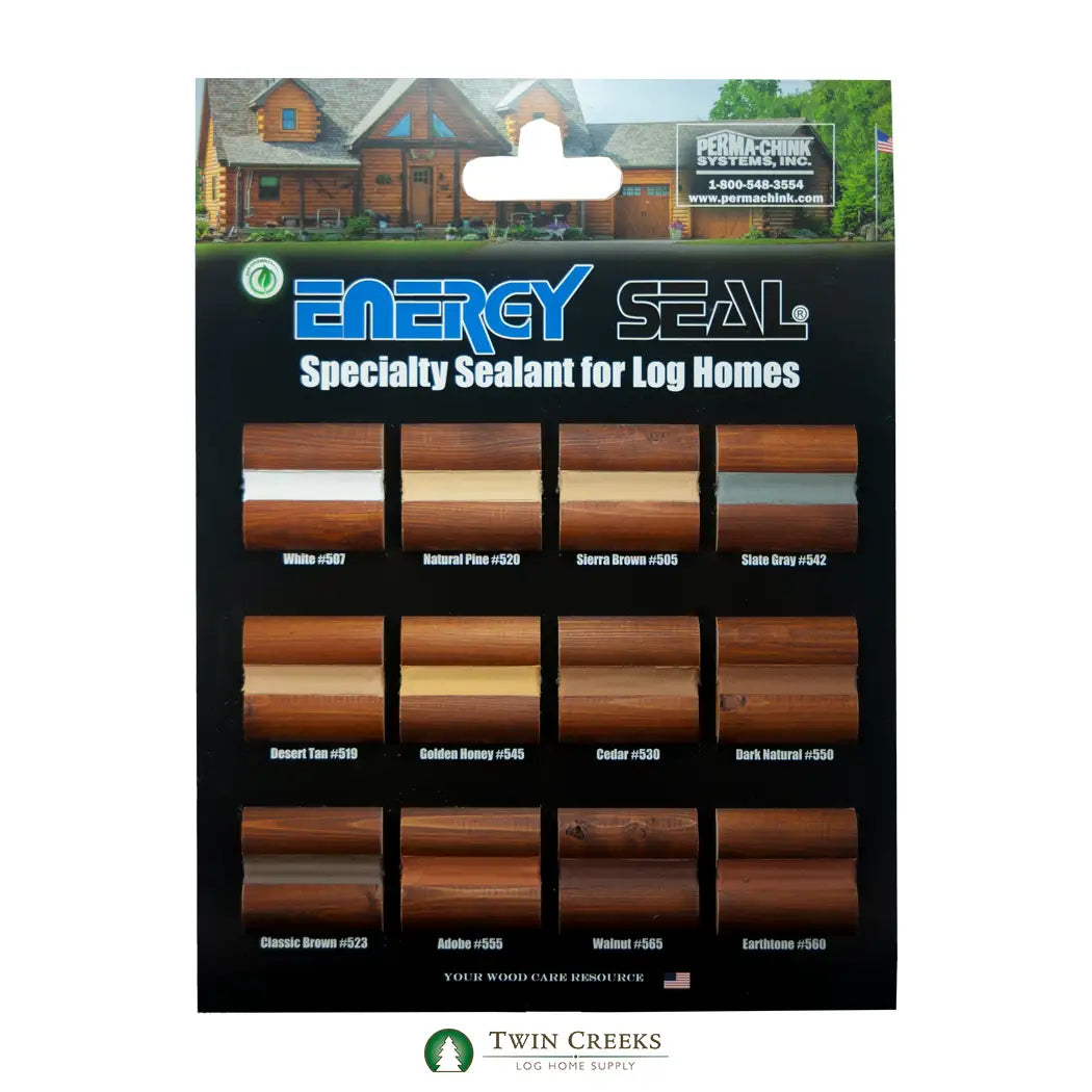 Perma Chink Energy Seal Color Display Board