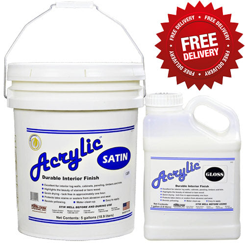 Perma-Chink Lifeline Acrylic Clear Interior Stain