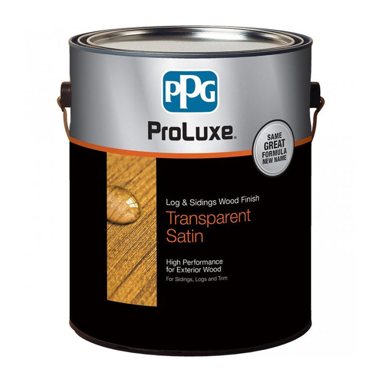 PPG Proluxe Log and Sidings Stain - 1 Gallon - 2019 Label