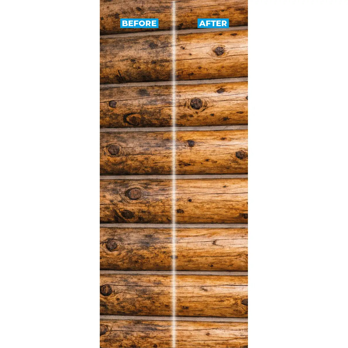 Sashco Timber Bright Before and After