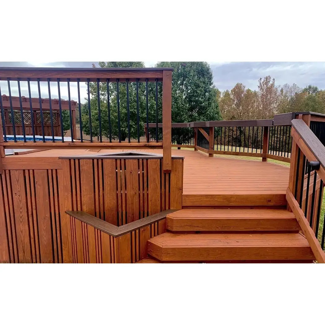 Sundance Wood Stain Deck After Application - Whiskey Falls Teak