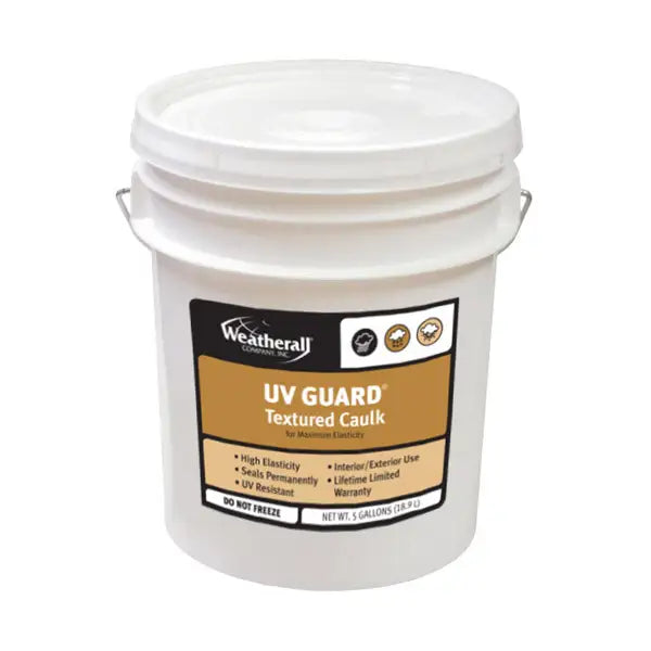 UV Guard Textured Caulk 5 Gallon Pail