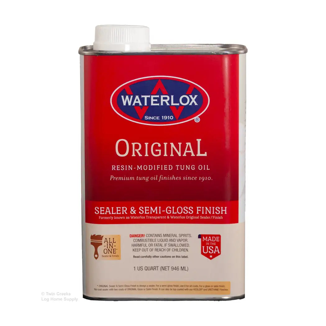 Waterlox Original Sealer & Finish - 1 Quart Pail