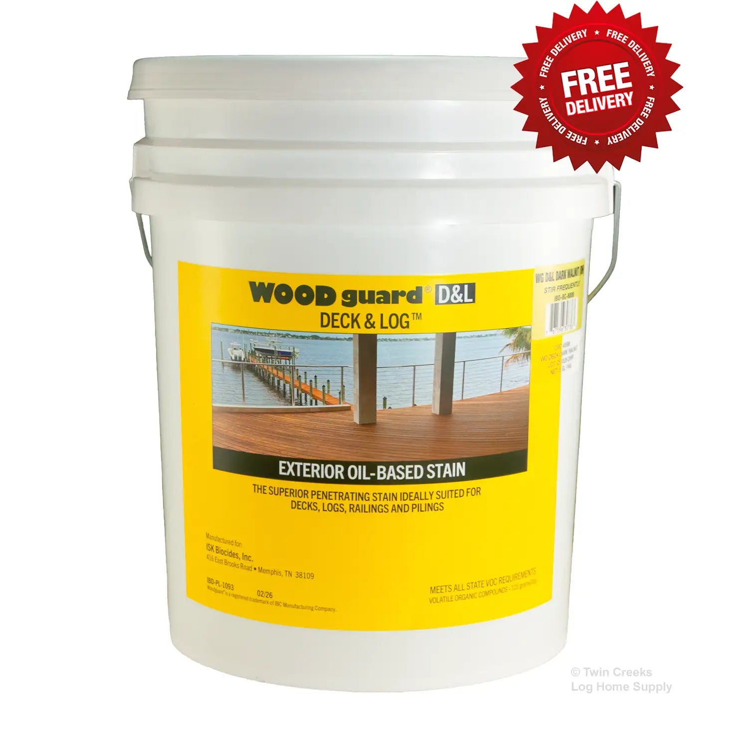 Woodguard Deck & Log - 5 Gallon Free Shipping