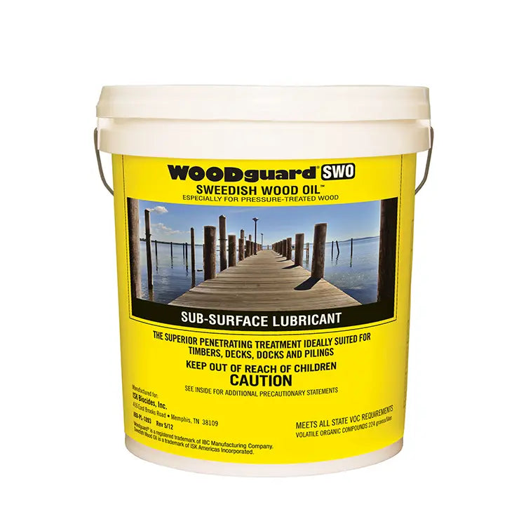 Woodguard Swedish Wood Oil - 5 Gallon