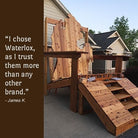 Waterlox Marine Satin Finish - Outdoor Furniture Photo