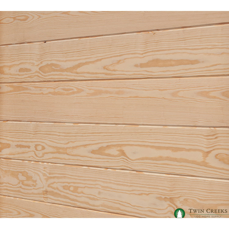 1x8 Southern Yellow Pine "C" Grade Tongue & Groove - Installed from Angle