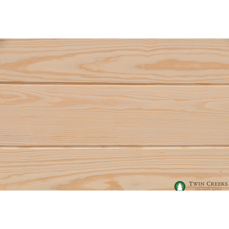 1x8 Southern Pine T&G C Grade - "V" Face, From Close