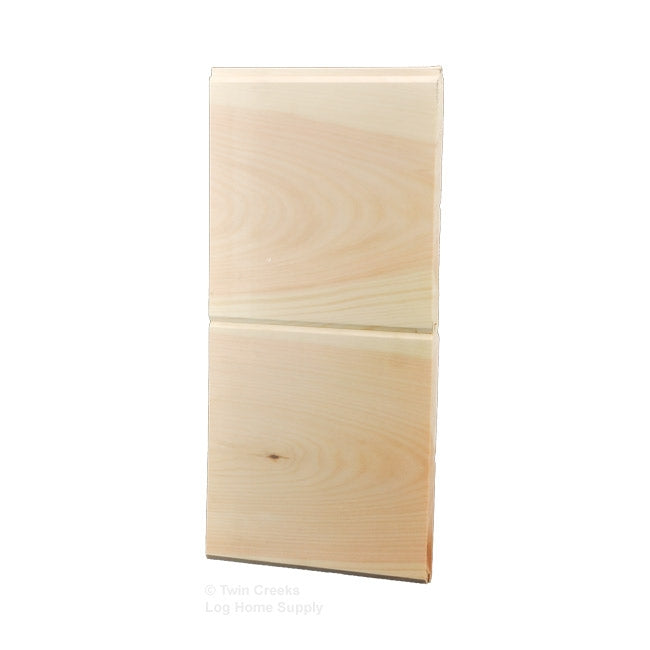 1x12 White Pine T & G Paneling - Stacked Smooth Face View