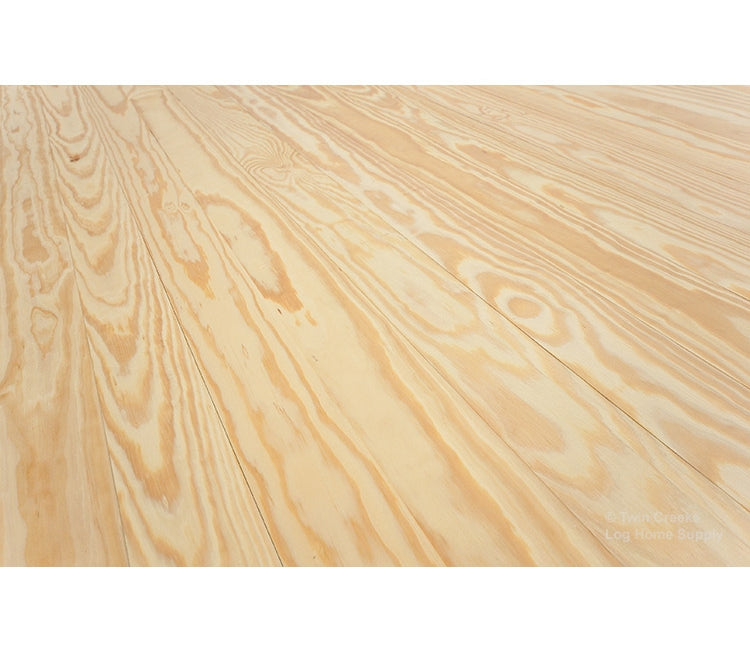 1x4 Southern Yellow Pine T&G Flooring - C Grade (Installed)