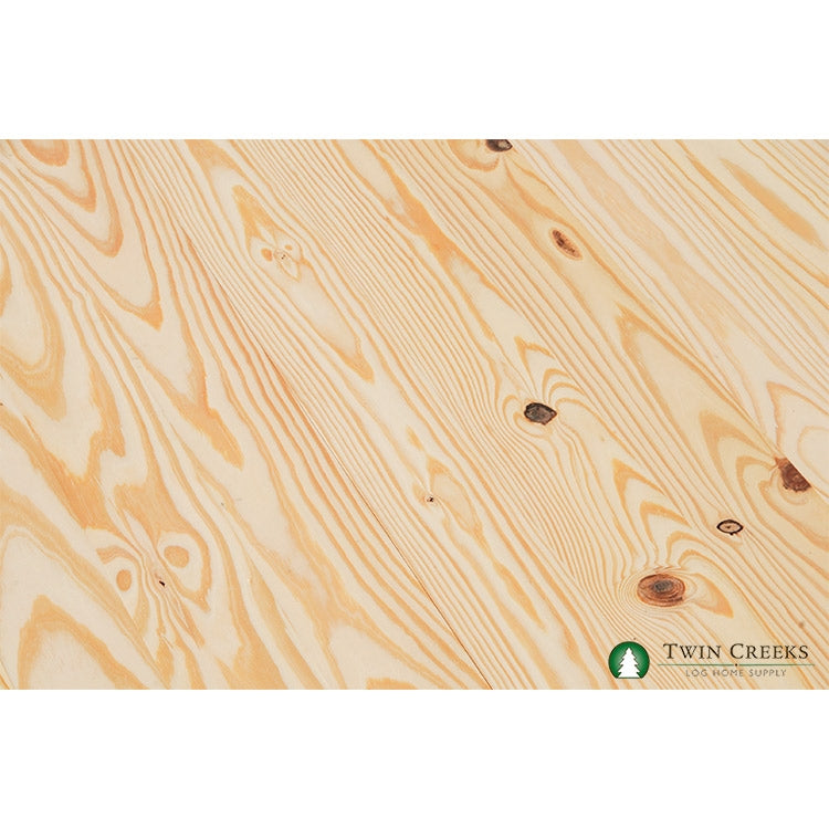 Southern Yellow Pine Tongue and Groove Flooring (Installed Grain Pattern)