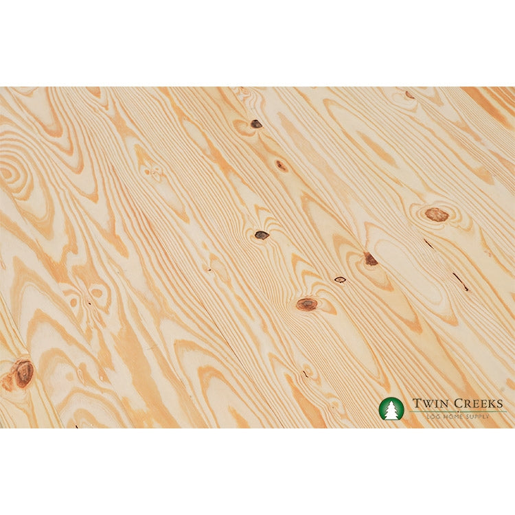 Southern Yellow Pine Tongue and Groove Flooring (Installed Grain Pattern)