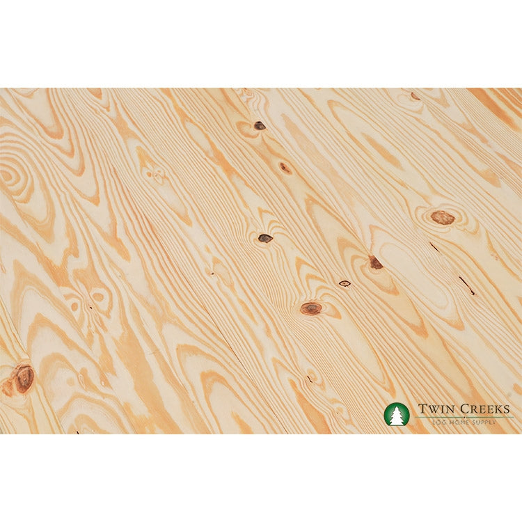 Southern Yellow Pine Tongue and Groove Flooring (Installed Grain Pattern) 