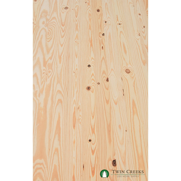 Southern Yellow Pine Tongue and Groove Flooring (Installed Grain Pattern)