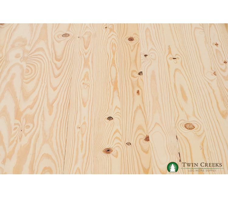 Southern Yellow Pine Tongue and Groove Flooring (Installed)