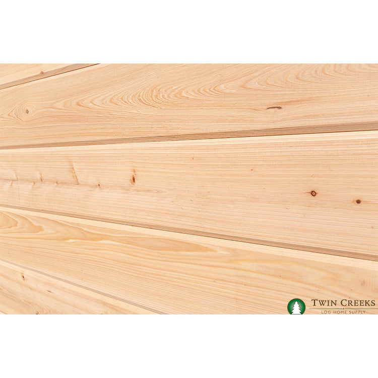 1x6 Cypress Tongue & Groove - Angled Closeup Shot