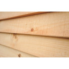 1x6 White Pine Plain Bevel Siding (Close Angled Installed)