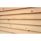 1x6 White Pine Plain Bevel Siding (Angled Installed)