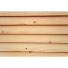 1x6 White Pine Plain Bevel Siding (Installed)