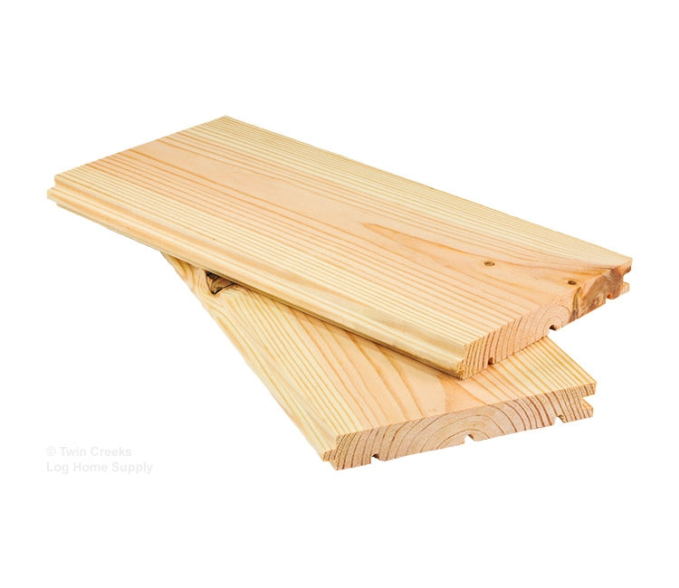 1x6 Southern Yellow Pine T&G Flooring - #2 Grade