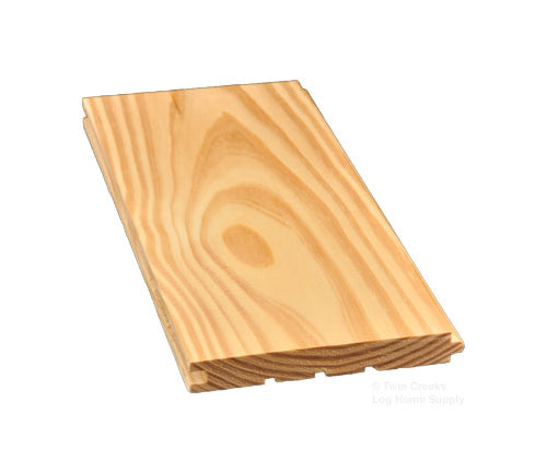 1x6 Southern Yellow Pine T&G Flooring - C & Better (Profile)