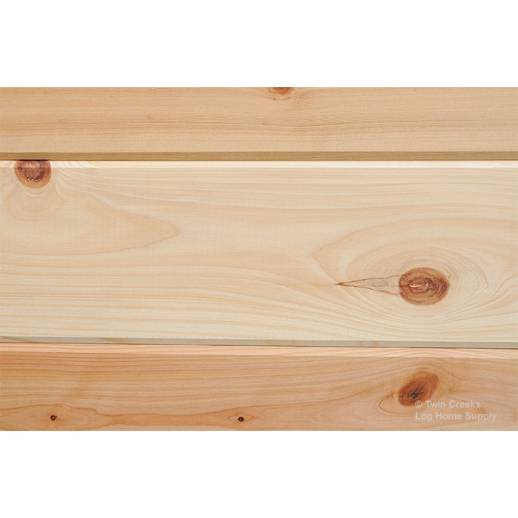 1x8 Cypress T&G (Smooth Face Forward Close)