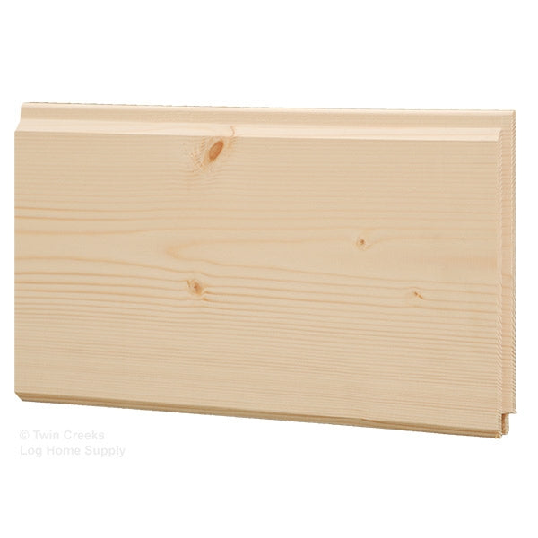 1x8 Spruce Tongue & Groove Paneling - Reverse Face