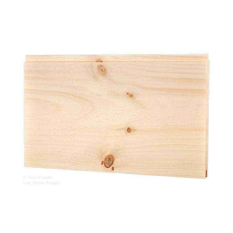 1x8 White Pine Tongue & Groove Shiplap Siding- Standard Grade (Front Sample Photo)