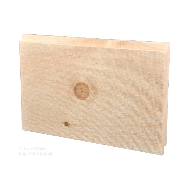 1x8 White Pine Shiplap Siding (Front)