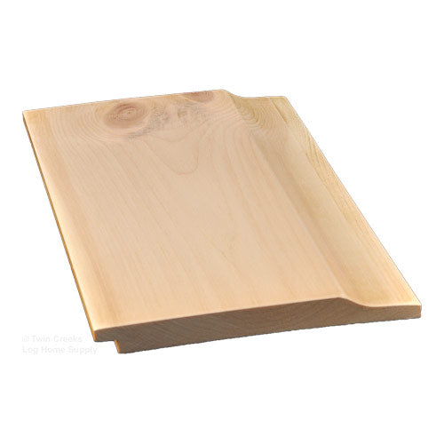 1x8 White Pine Shiplap Siding (Profile)