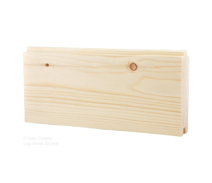 2x6 Spruce Tongue & Groove Paneling - Square Edge