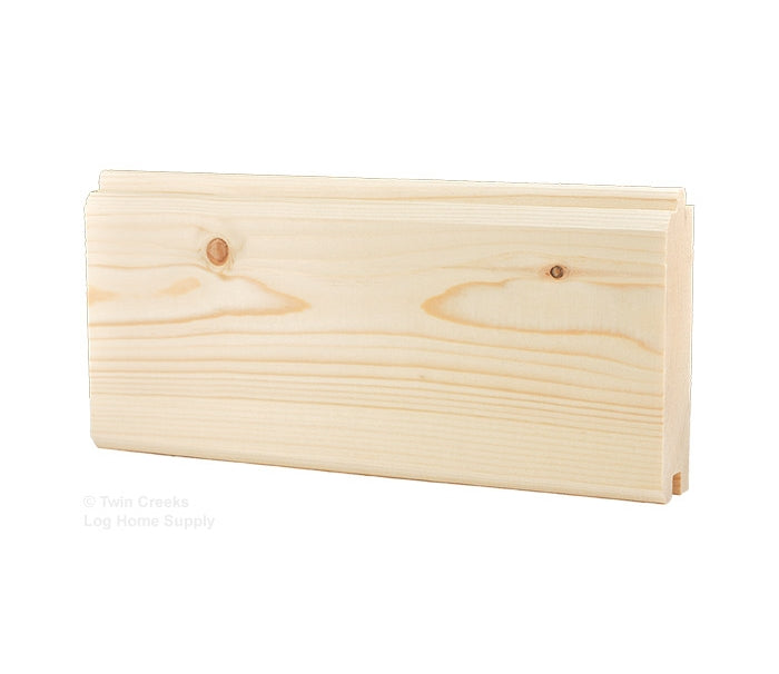 2x6 Spruce Tongue & Groove Paneling - "V" Groove Edge