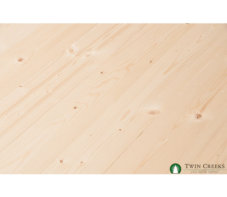 2x6 Spruce Tongue & Groove Paneling - Angled Right