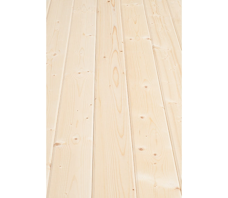 2x6 Spruce Tongue & Groove Paneling - "V" Groove Side Long Grain