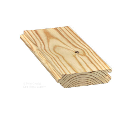 2x6 Southern Yellow Pine T&G Flooring - #1 Prime (Profile)