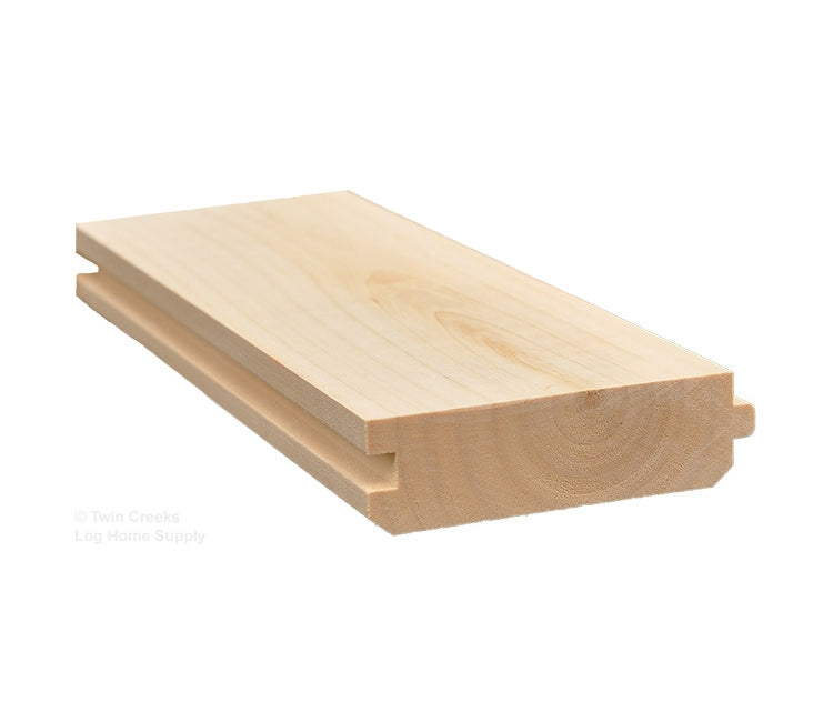 2x6 White Pine Tongue and Groove - Profile