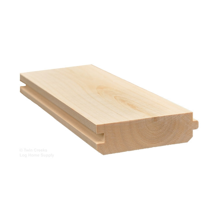 2x6 White Pine Tongue and Groove - Profile