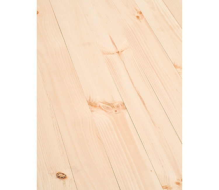 2x6 White Pine Tongue and Groove - Installed