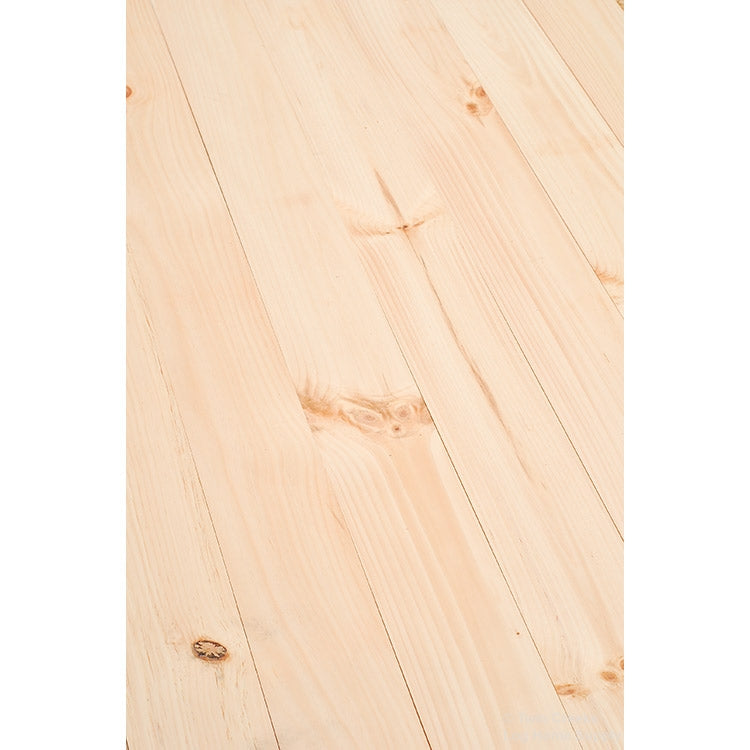 2x6 White Pine Tongue and Groove - Installed